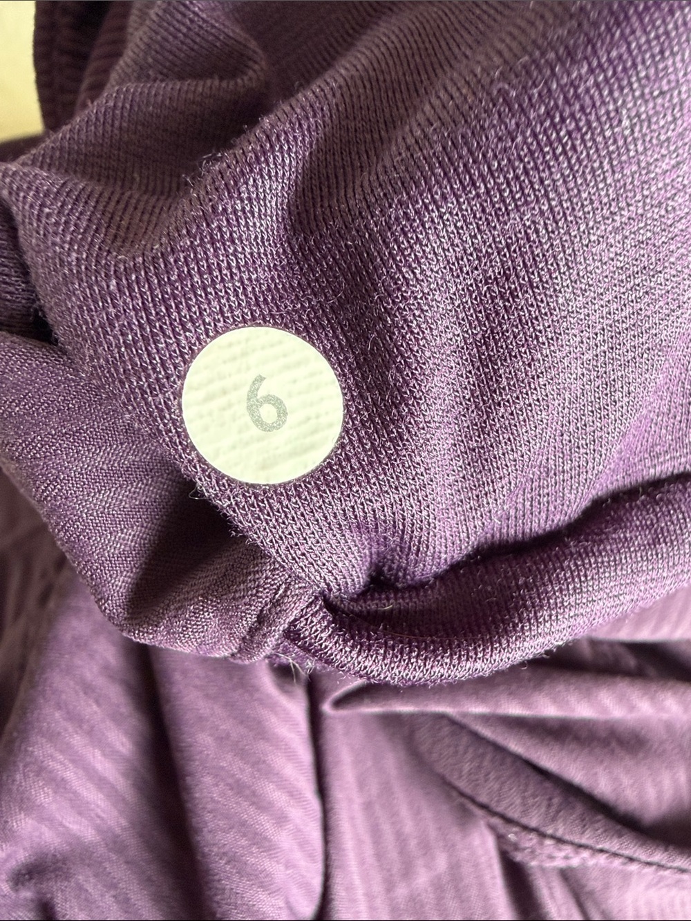 Purple Drawstring Casual Pants - Picture 8 of 10